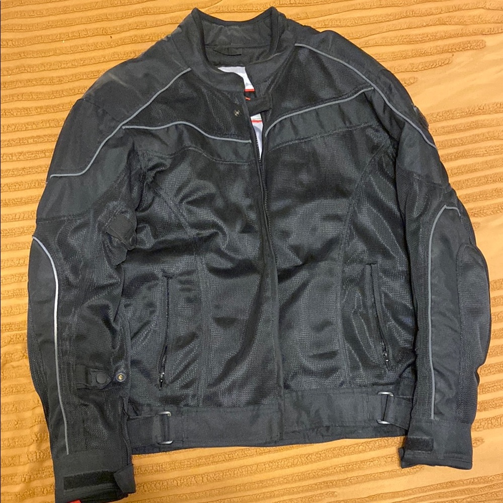 Men's Black Motorcycle Jacket